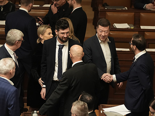 Okamura je bezpečnostní riziko a  symbol obstrukcí, varuje premiér Fiala