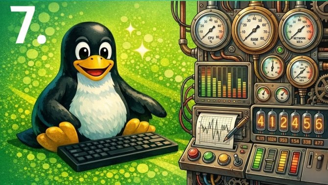Zabydlujeme Linux – 7. díl: sledování systému a poznatky z delšího používání