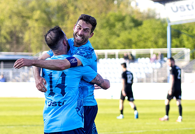 Ústí v druholigové předehrávce porazilo Žižkov, Vlašim remizovala s Prostějovem