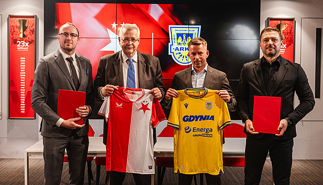 Česko-polské přátelství, Slavia uzavřela spolupráci s klubem z Gdyně