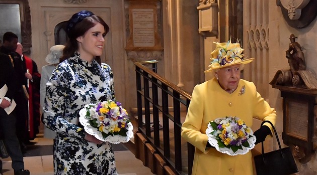 Princezna Eugenie ukázala dceru a prozradila její jména. Uctila i královnu